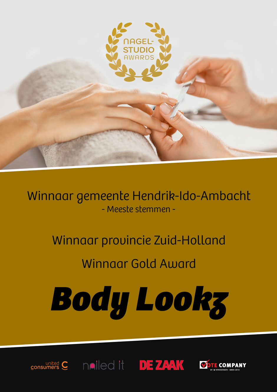 Winnaar nagelstudio-awards 2023